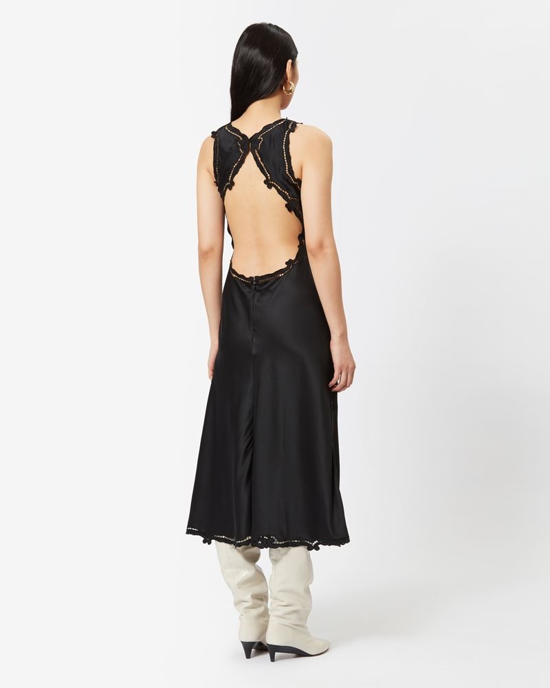 Isabel Marant JADEL SILK DRESS | REVERSIBLE