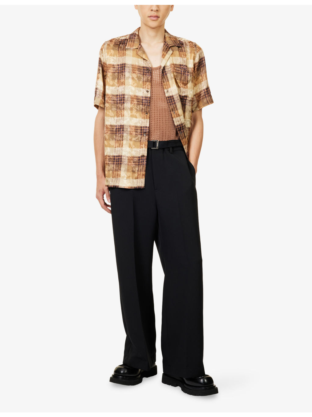 Carltone 2028 Graphic-Print Woven Shirt - 2