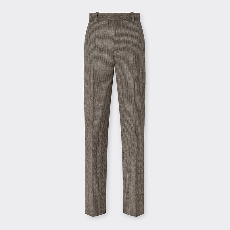 Trousers in mélange wool twill 6
