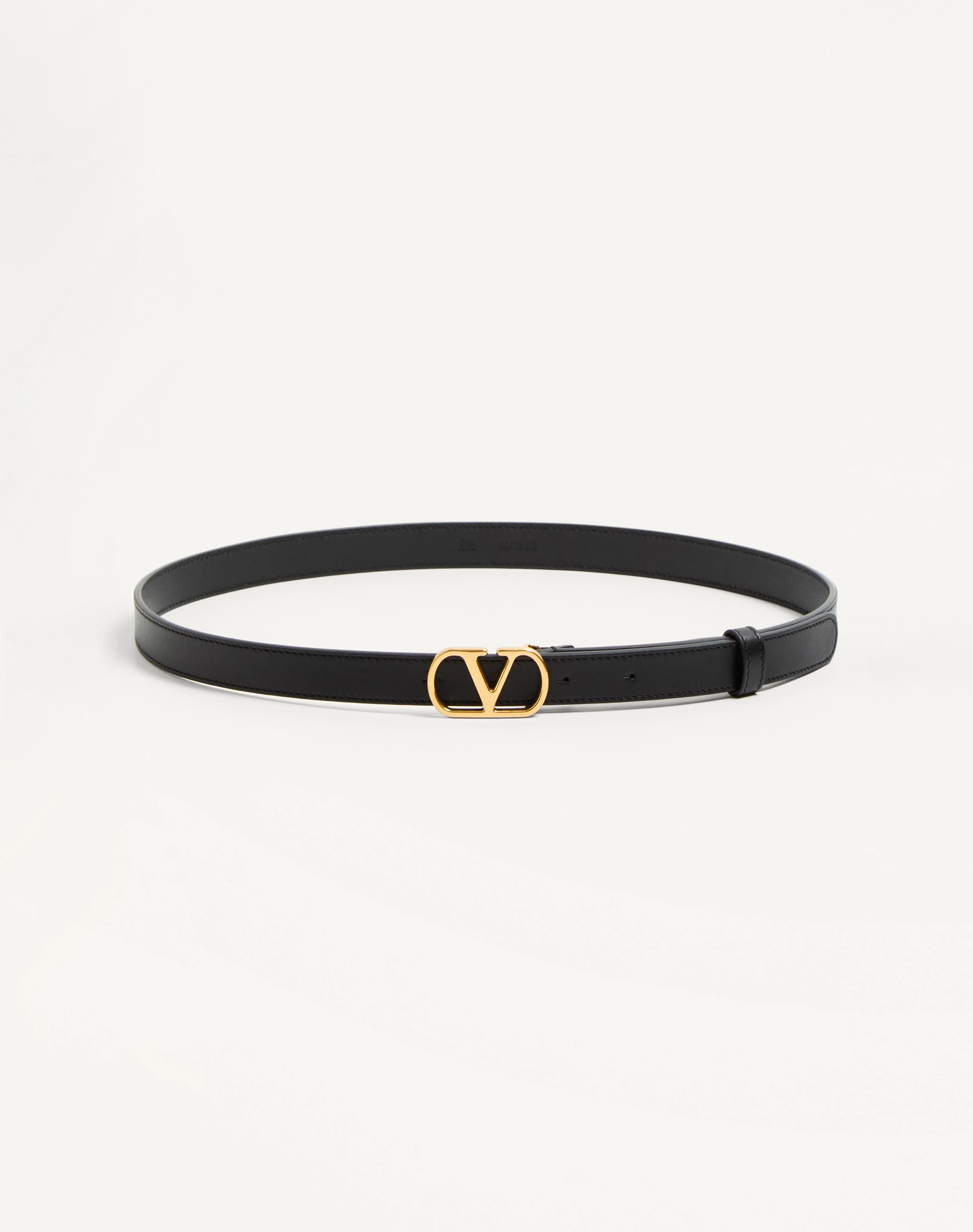 VLOGO SIGNATURE BELT IN SHINY CALFSKIN 20 MM - 1