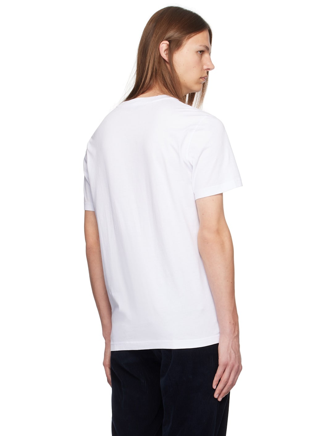 White Logo-Printed T-Shirt - 3