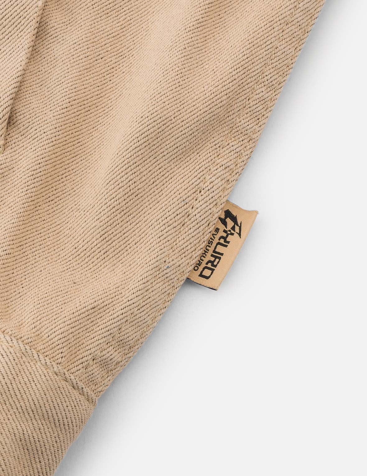 Two Tone Distressed Relax Fit Trucker Jacket - 11