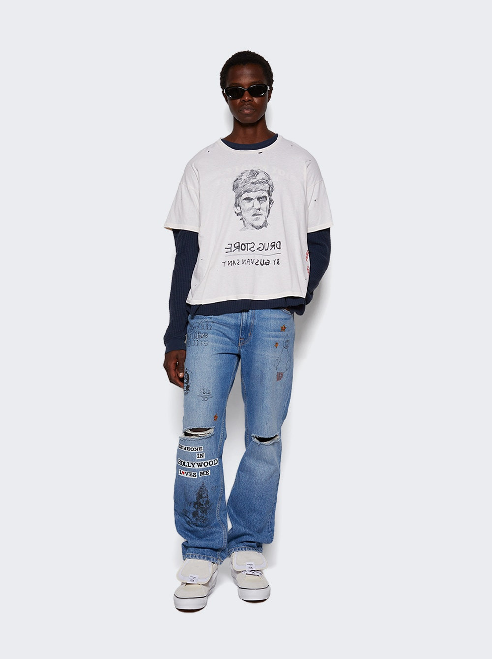 X Homme Girls Otw Sk8-mid Reissue 83 Sneakers White - 3
