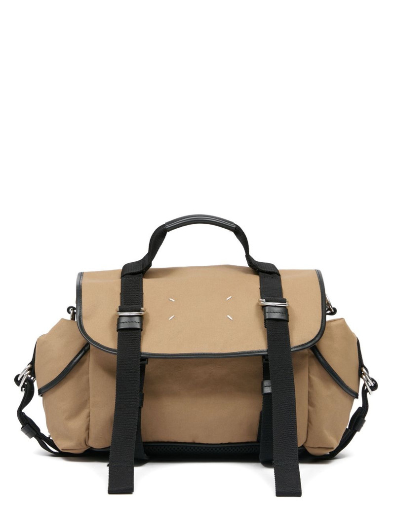 four-stitch logo tote bag 1