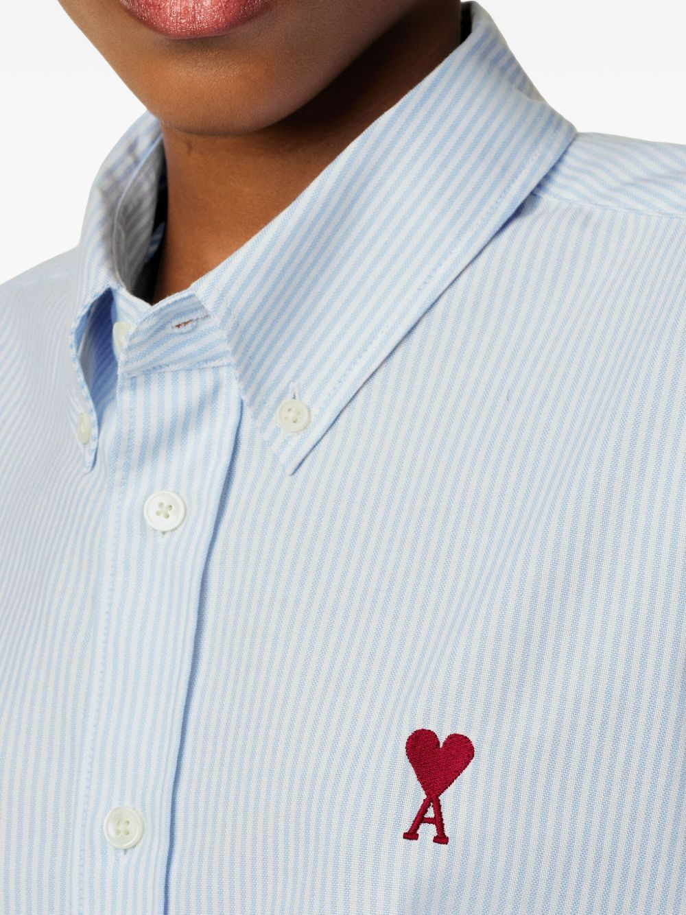 Ami de Coeur striped shirt - 5