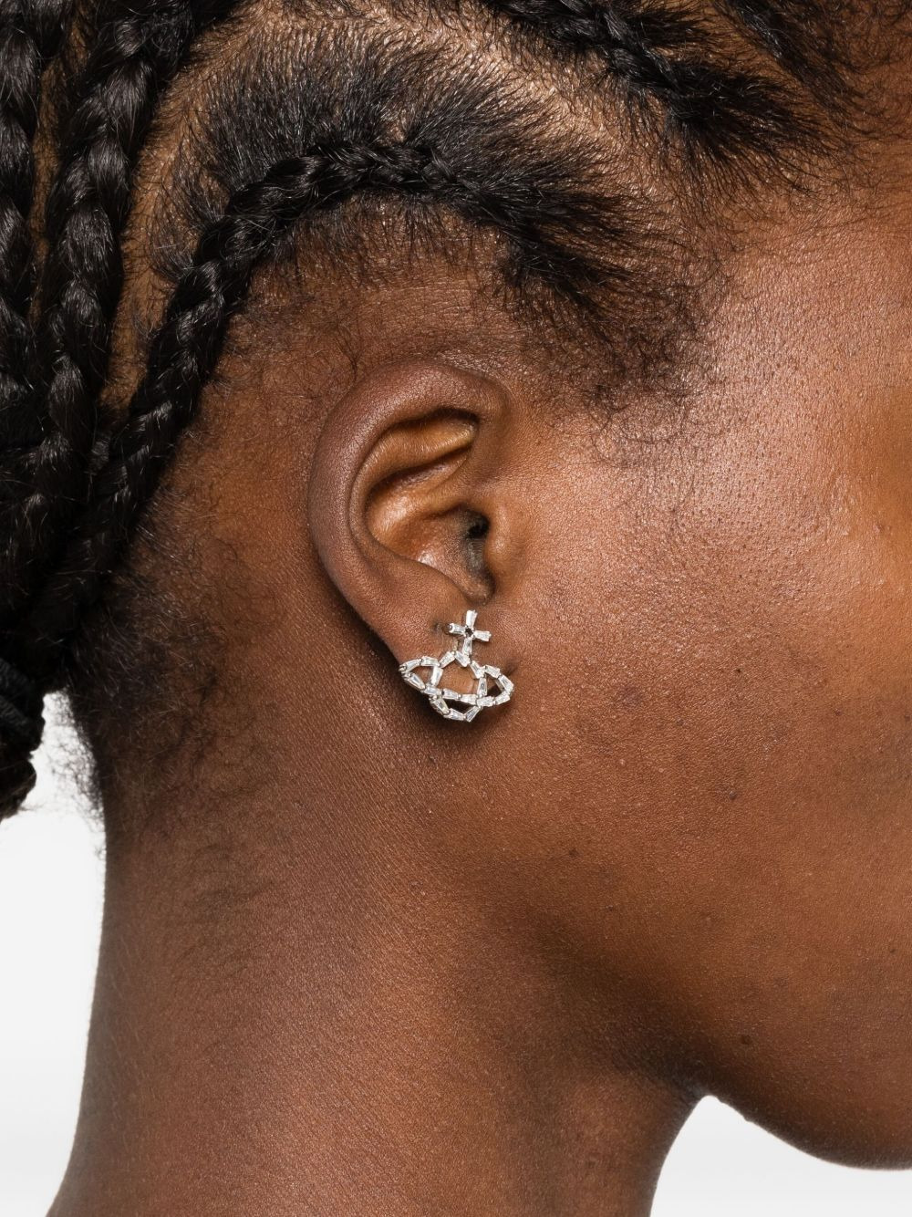 Orb-logo earrings - 2