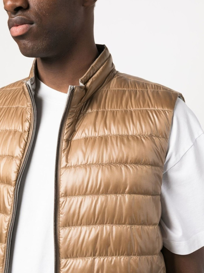 reversible padded down gilet 5