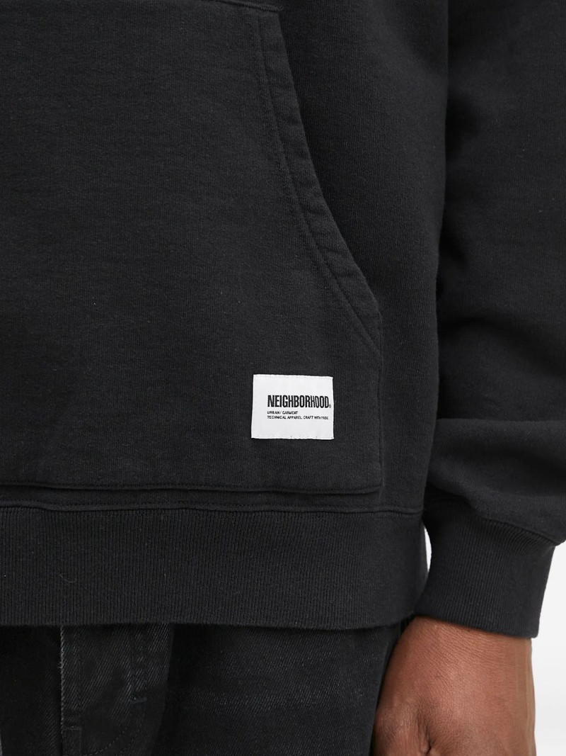 circular-logo hoodie 5