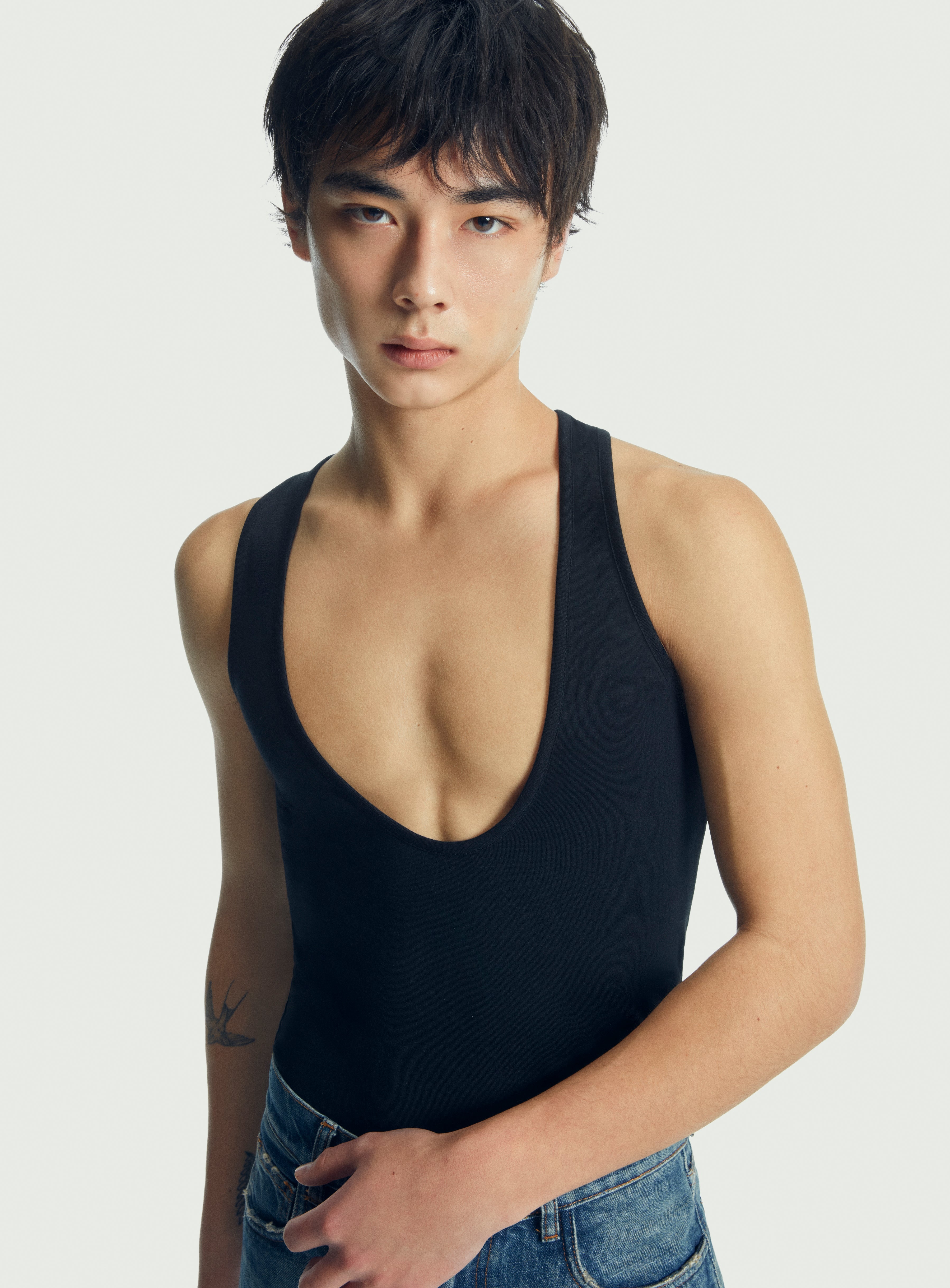 Deep Cut Lightweight Tank Top - 6