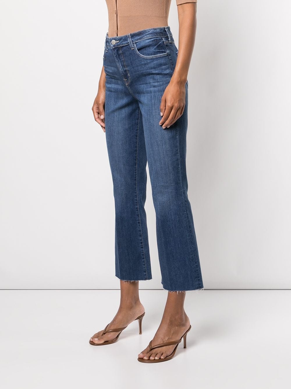 Kendra cropped flare jeans - 3