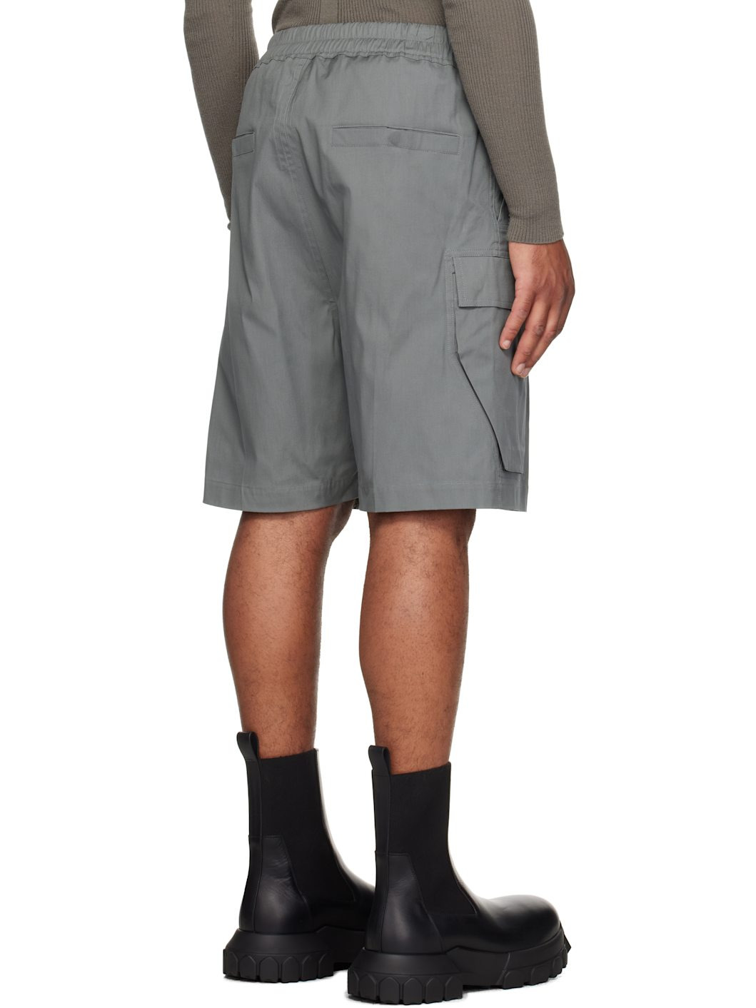 Gray Concordians Cargobela Cargo Shorts - 3