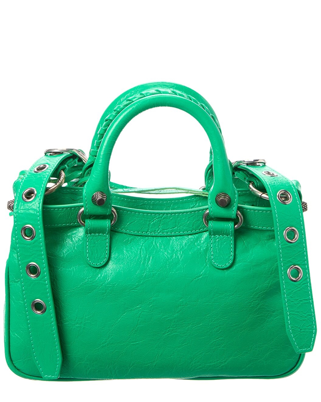 Balenciaga Neo Cagole Leather Shoulder Bag - 2