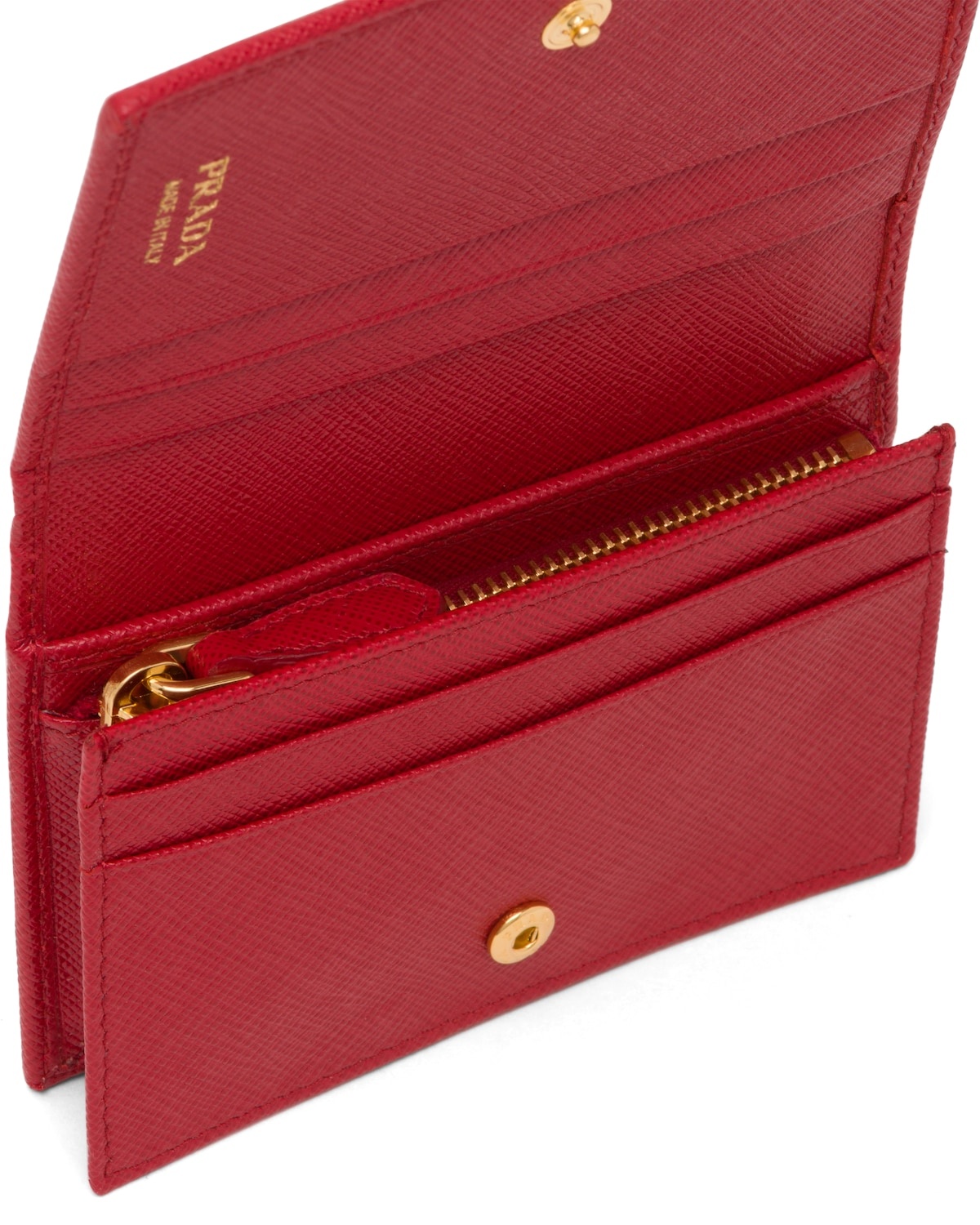 Small Saffiano Leather Wallet - 6