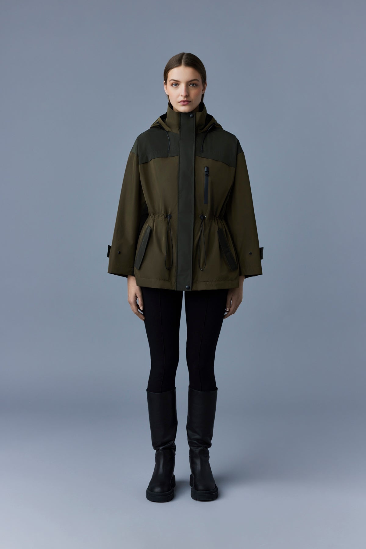 ALIZE Rain parka with storm visor - 2