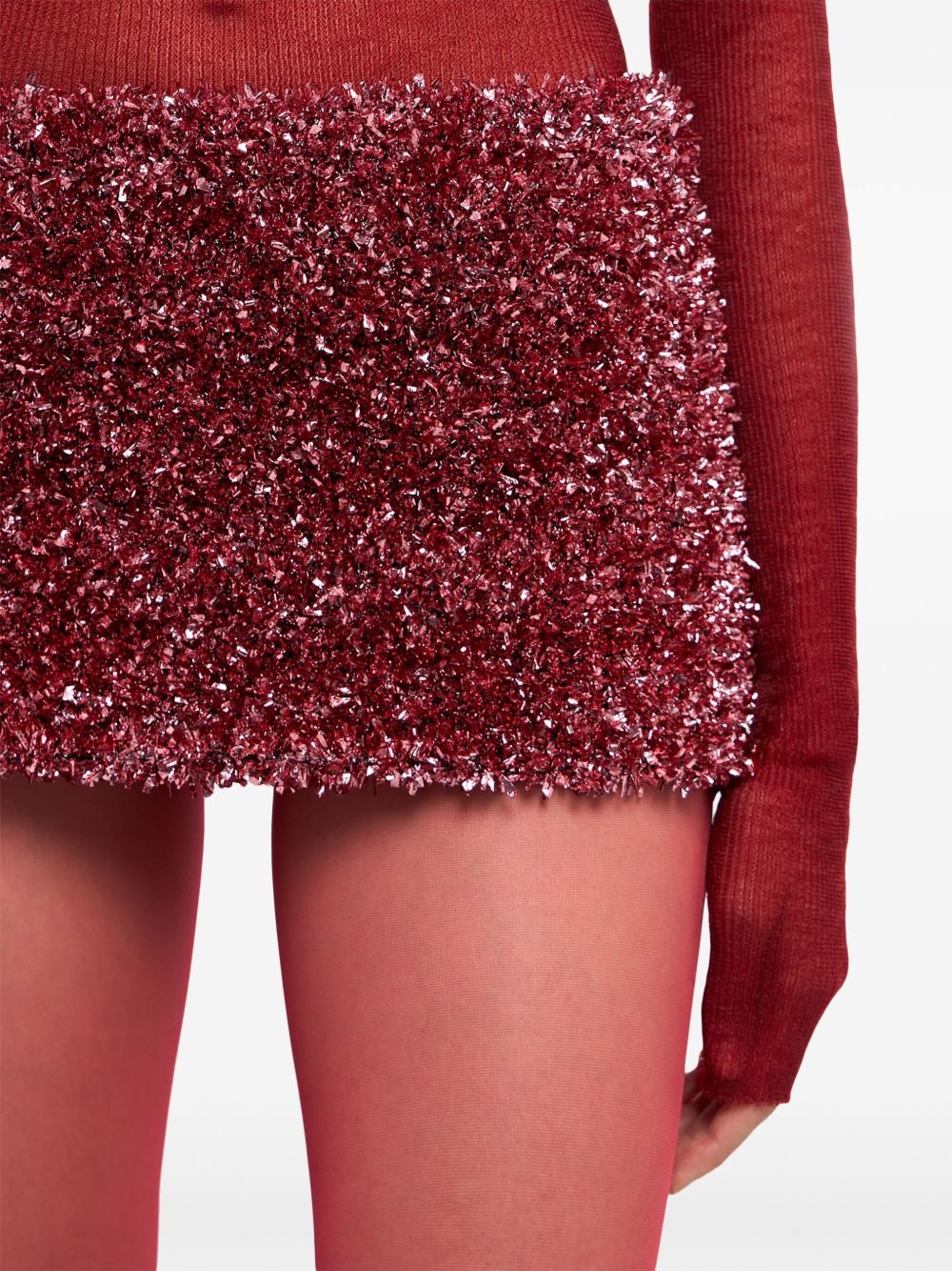 Metallic miniskirt - 5