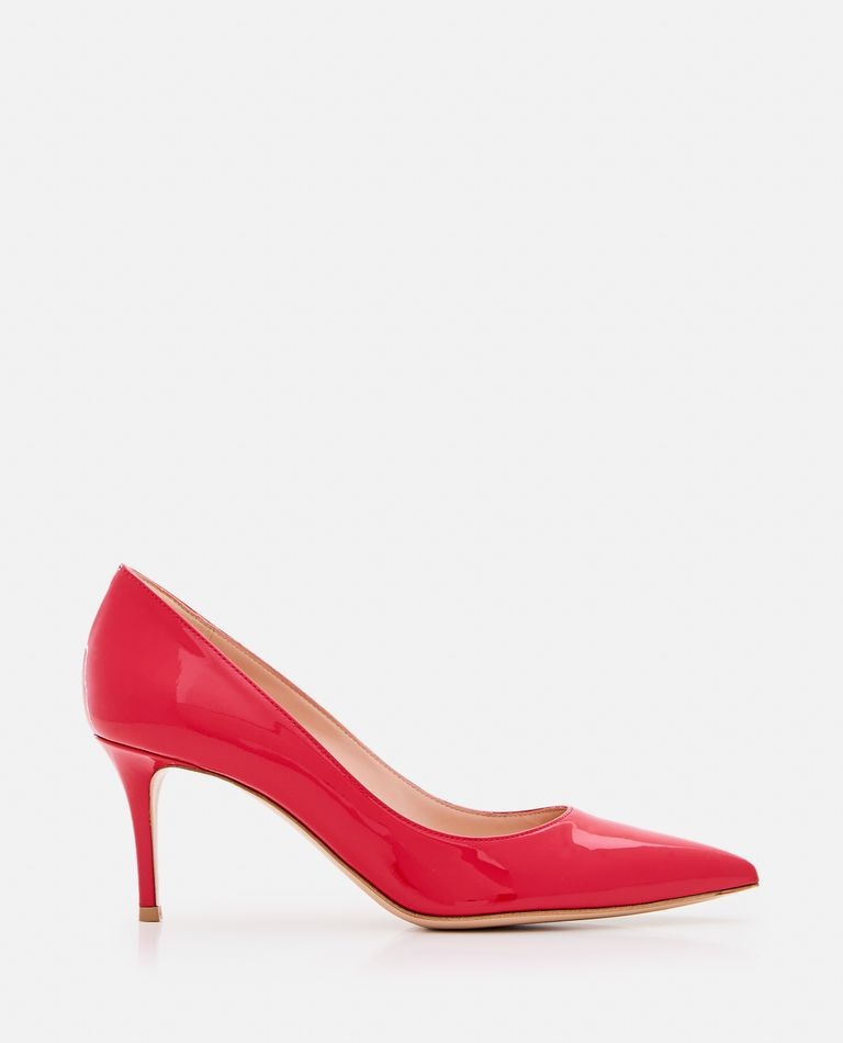 70MM GIANVITO PATENT LEATHER PUMP - 1