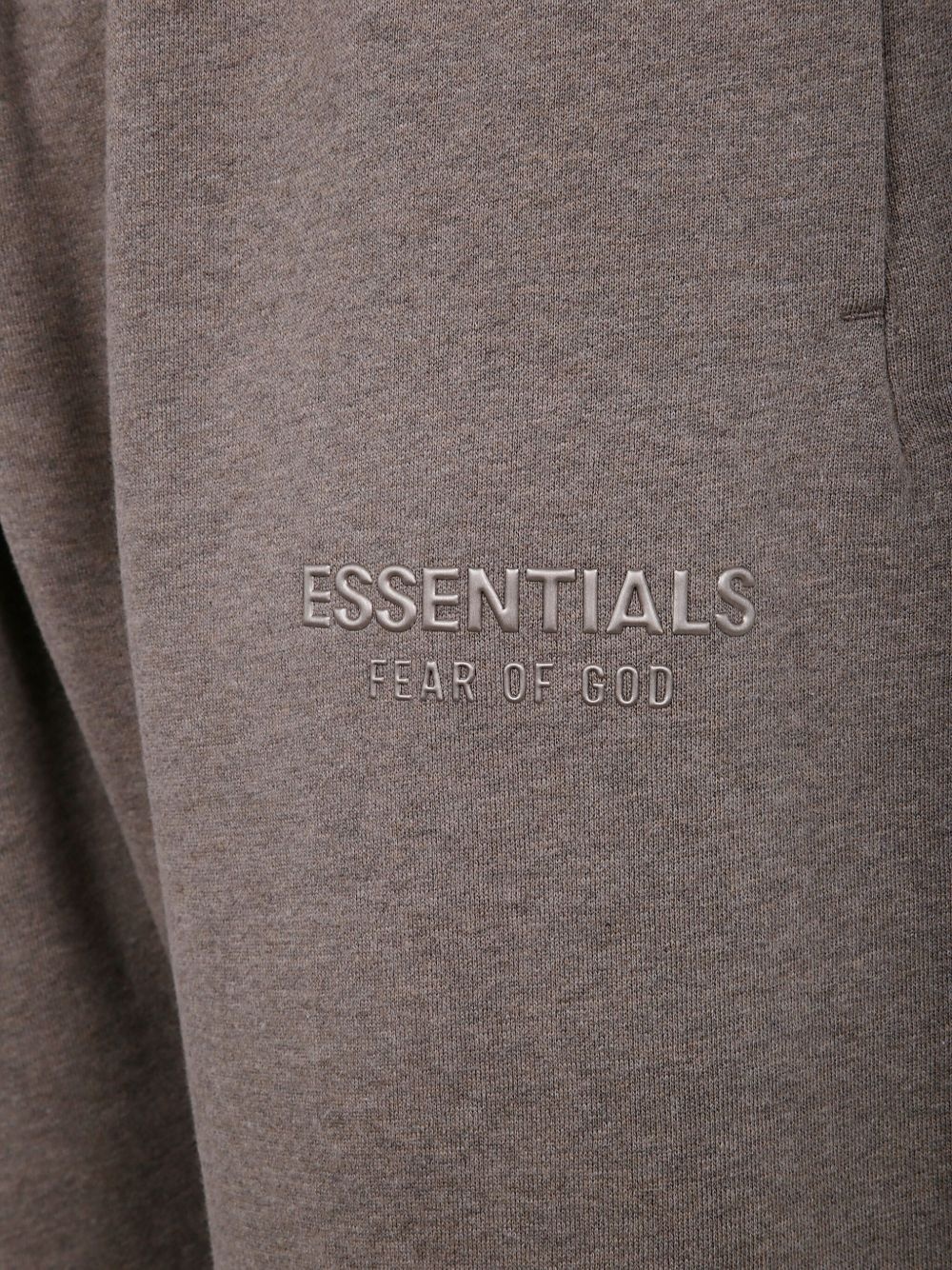 elasticated-drawstring track pants - 3