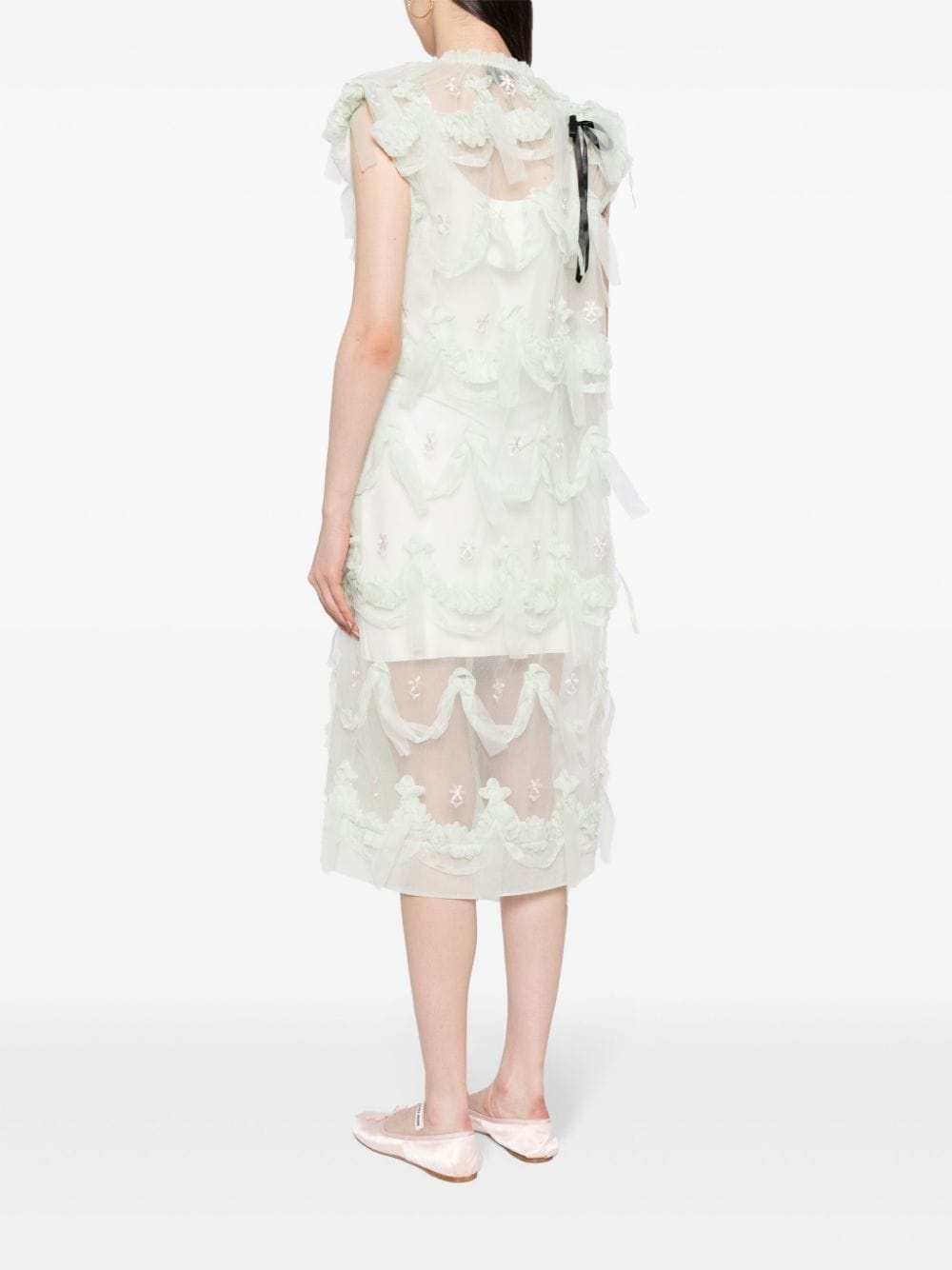 Shoulder Bite Sack tulle dress - 4