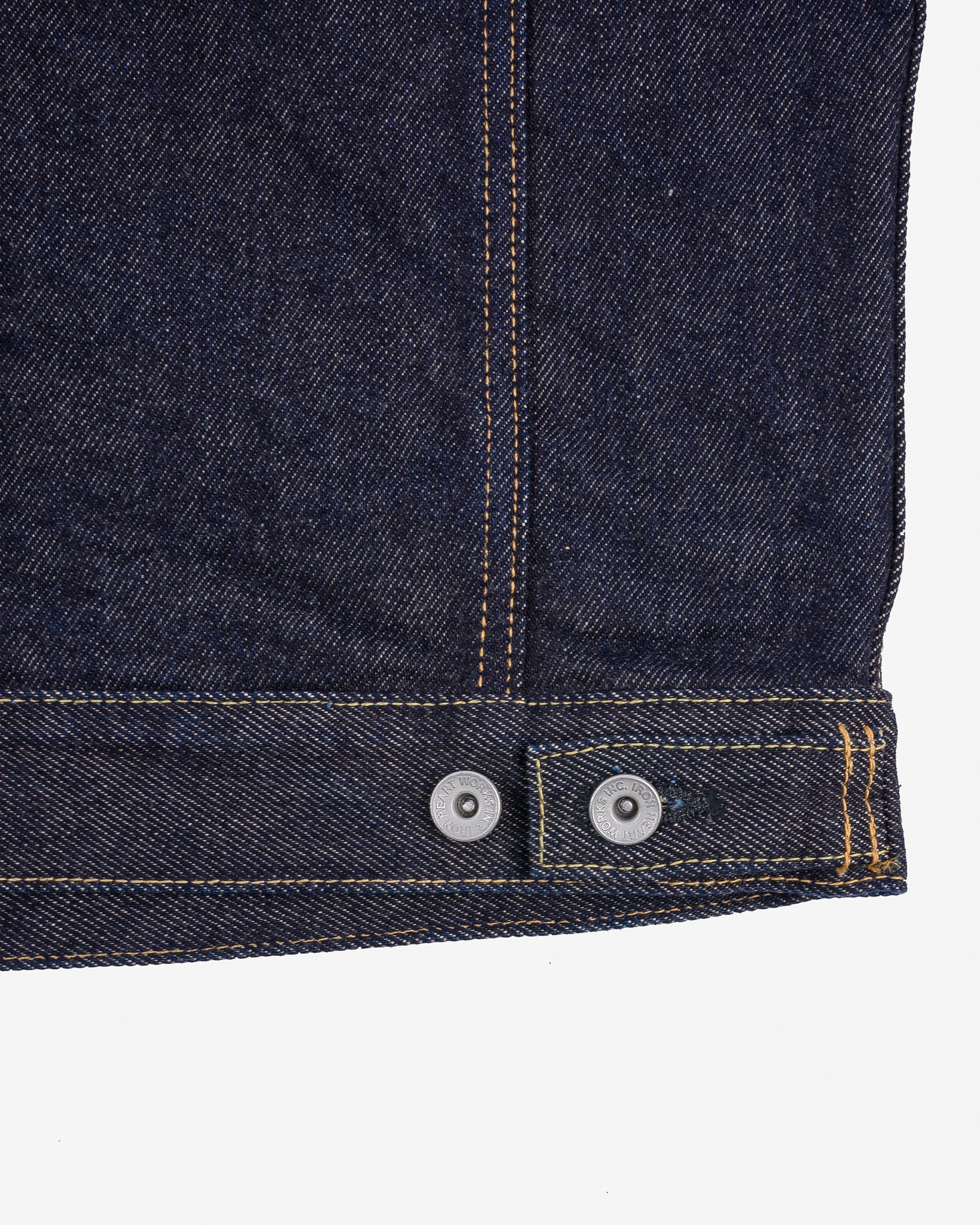 IH-526SV 21oz Selvedge Denim Modified Type III Vest - Indigo - 9