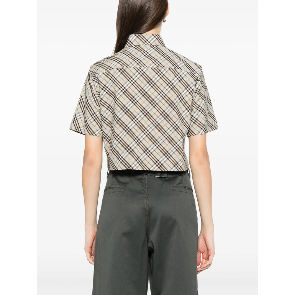 Burberry Neutrals Tops - Shirts Women - 2