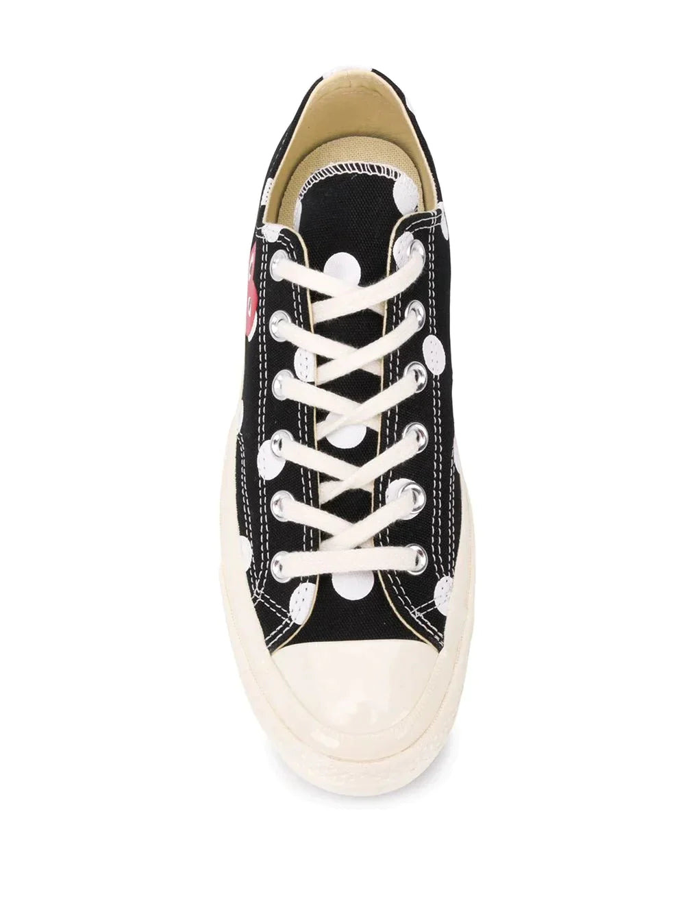 Converse Polka Dot Red Heart Low Top - 3