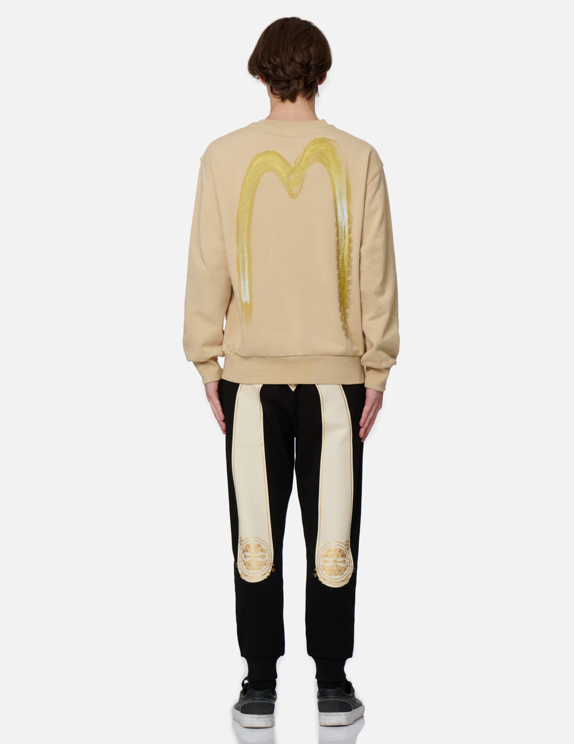 2-Layer Hand-brush Daicock Sweatshirt - 5