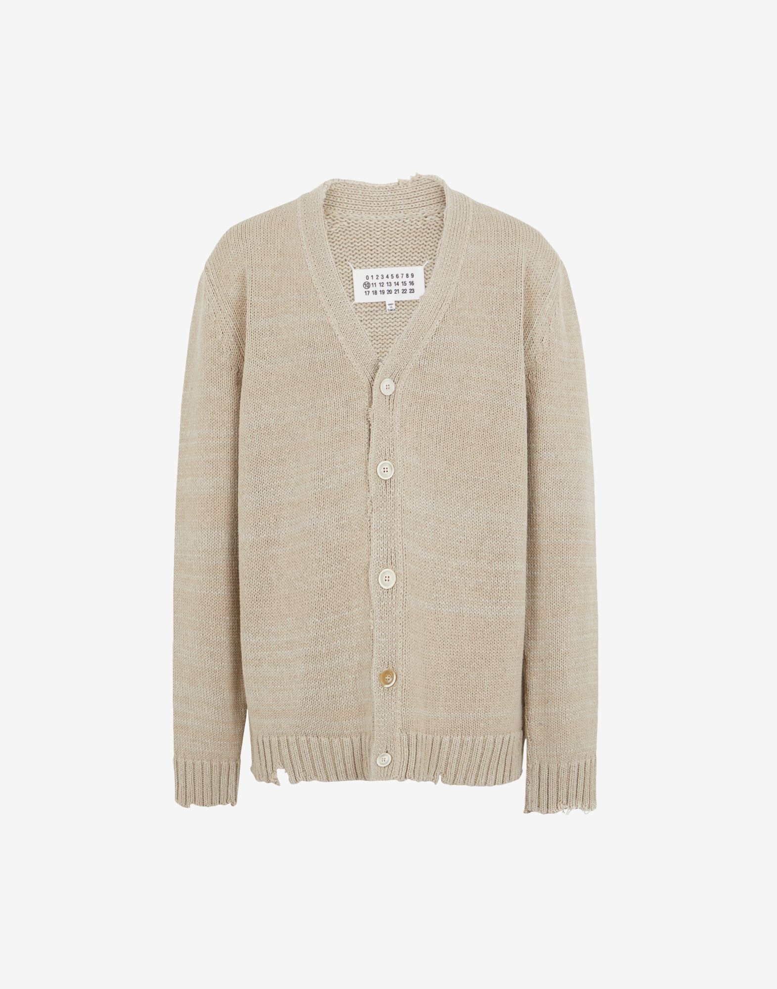 V-neck cardigan - 1