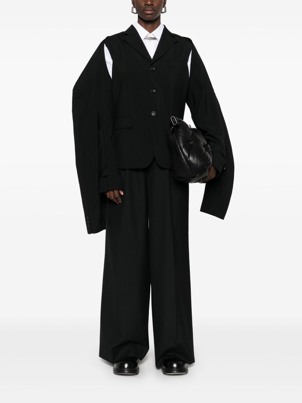 detachable-sleeves blazer - 2