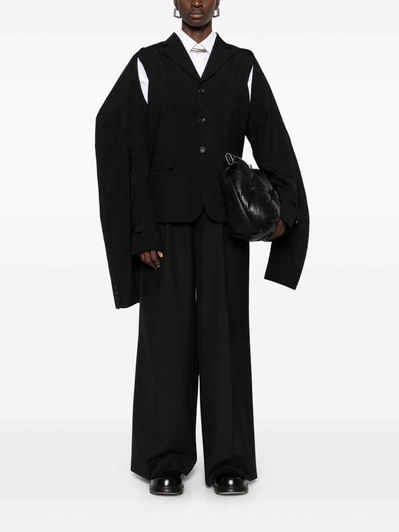 Comme Des Garçons detachable-sleeves blazer outlook