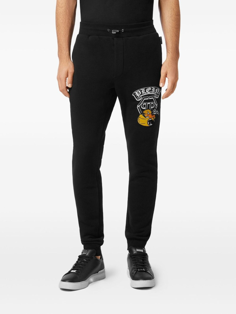PHILIPP PLEIN logo-print track pants outlook