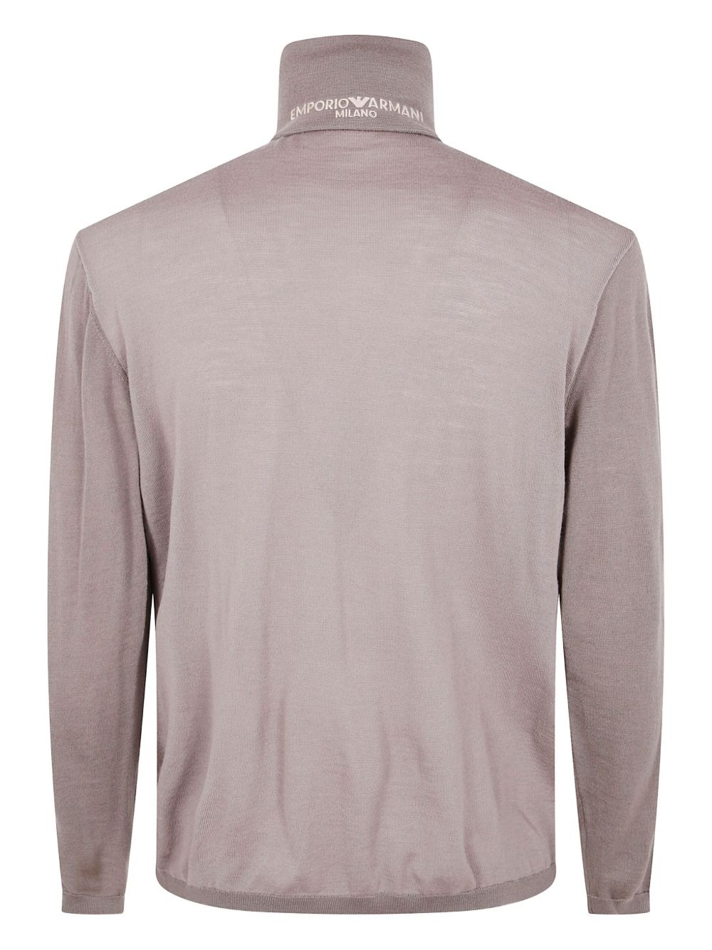 high-neck zip-neck sweatshirt - 2