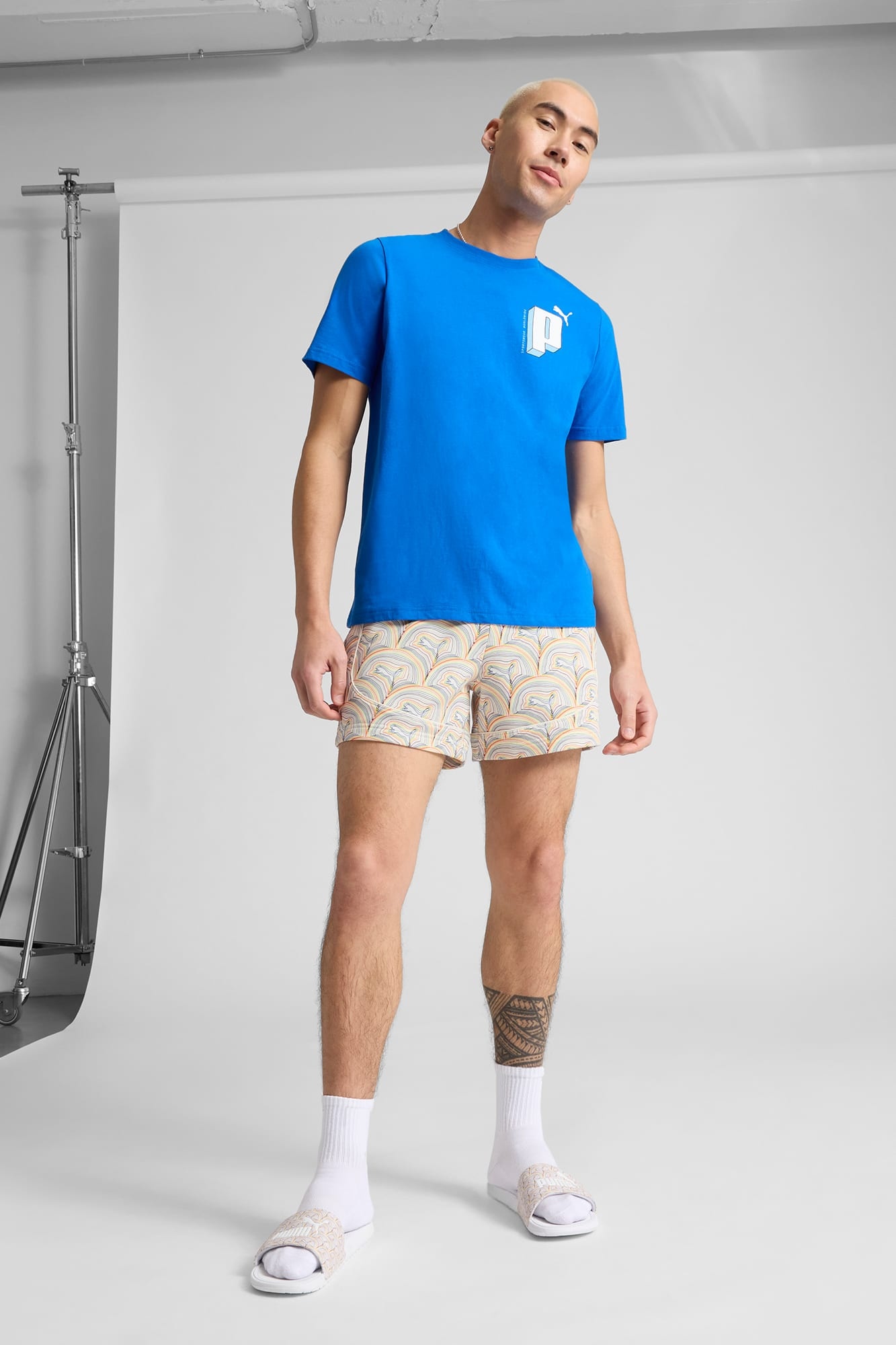 ESSENTIALS GRAPHIC Men's 5" Shorts - 5