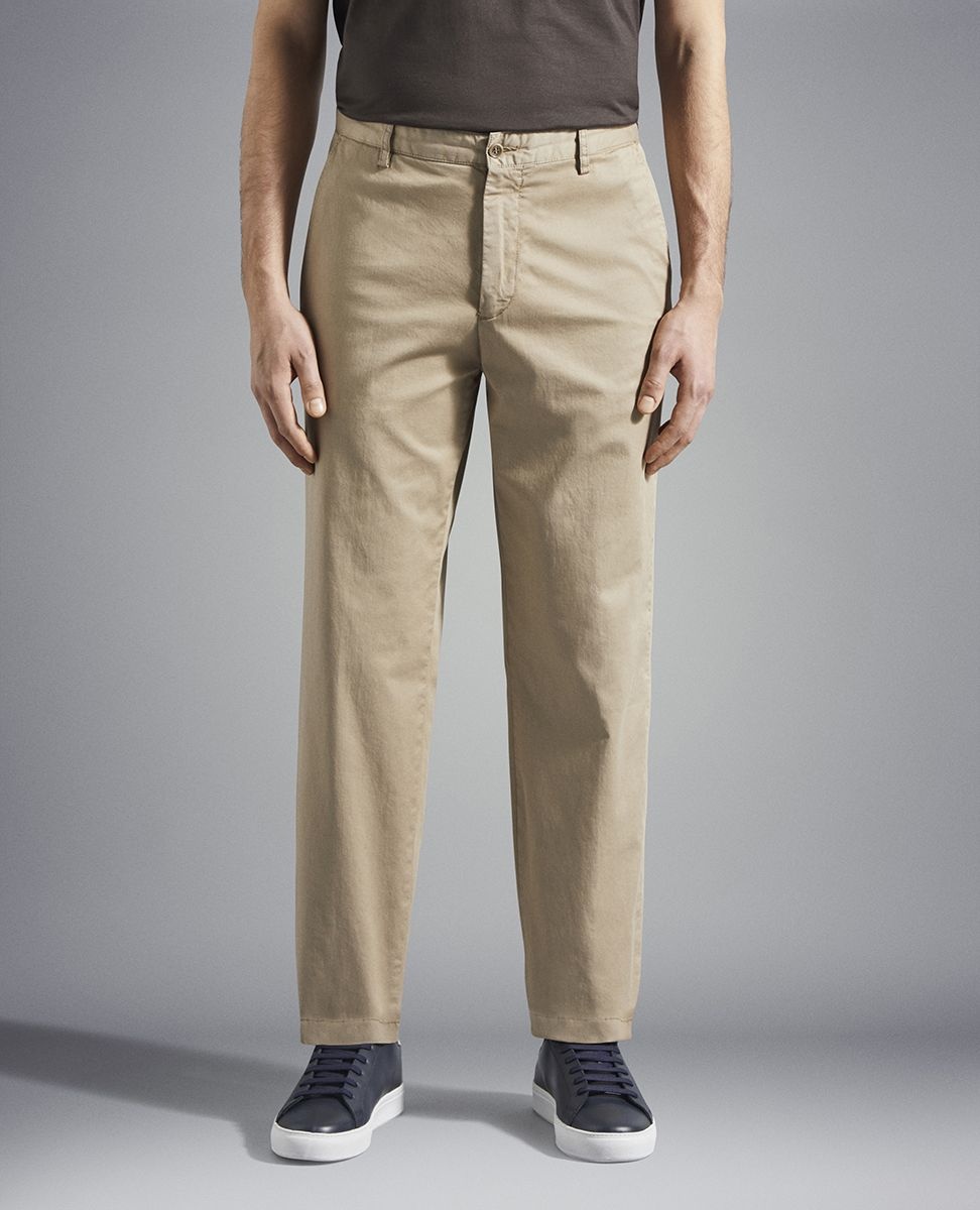 Stretch organic cotton trousers - 2