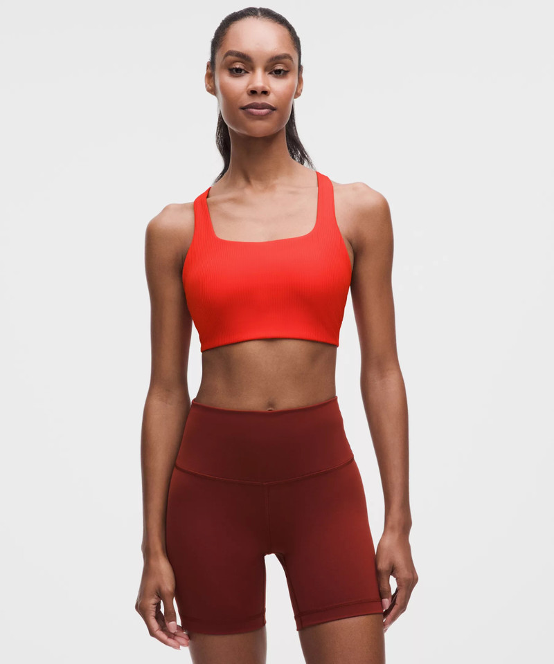 All-Time Hero Ribbed Sports Bra *Medium Support, B/C Cup 1