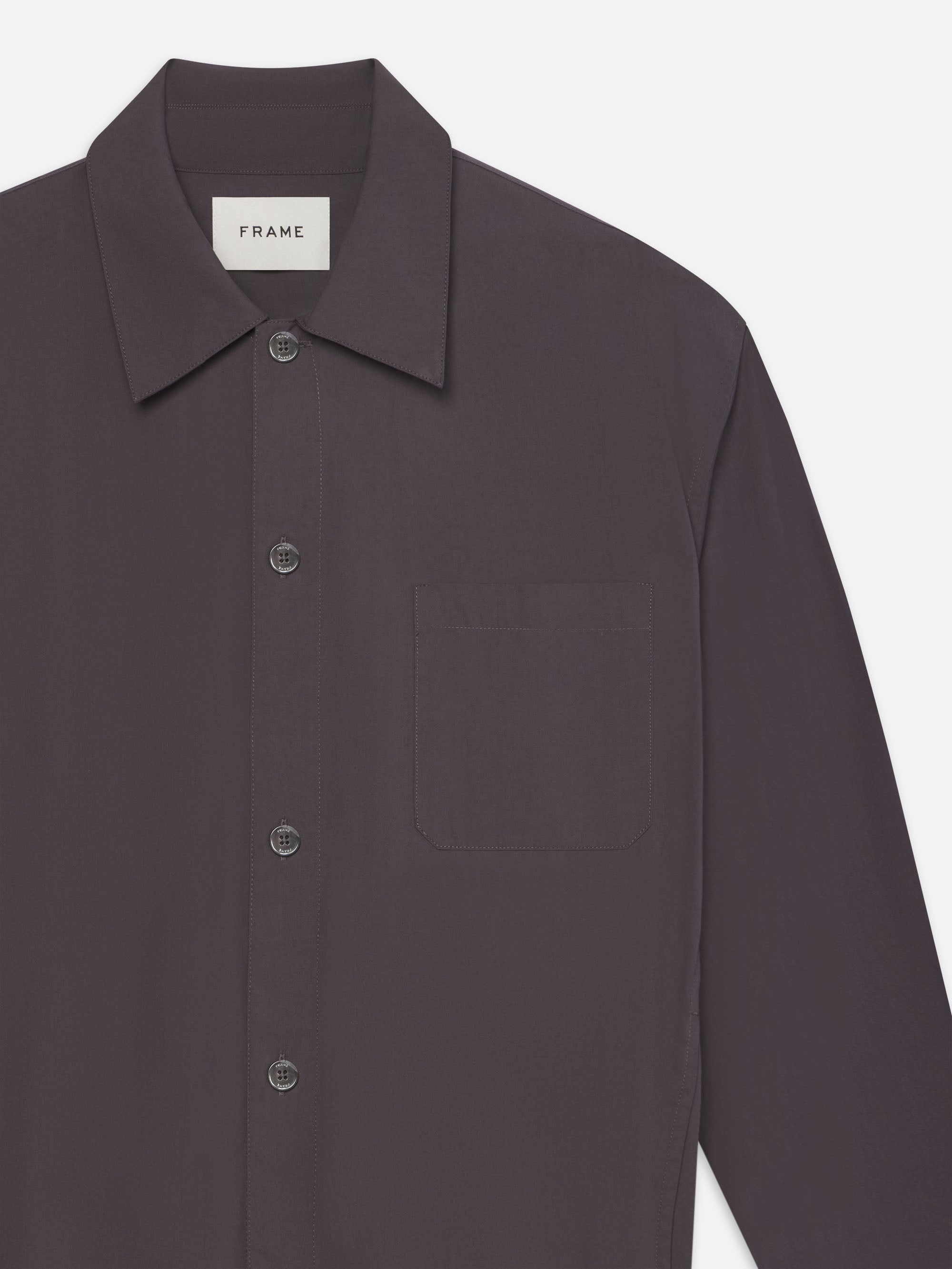 Cotton Blouson in Cloud Grey - 3