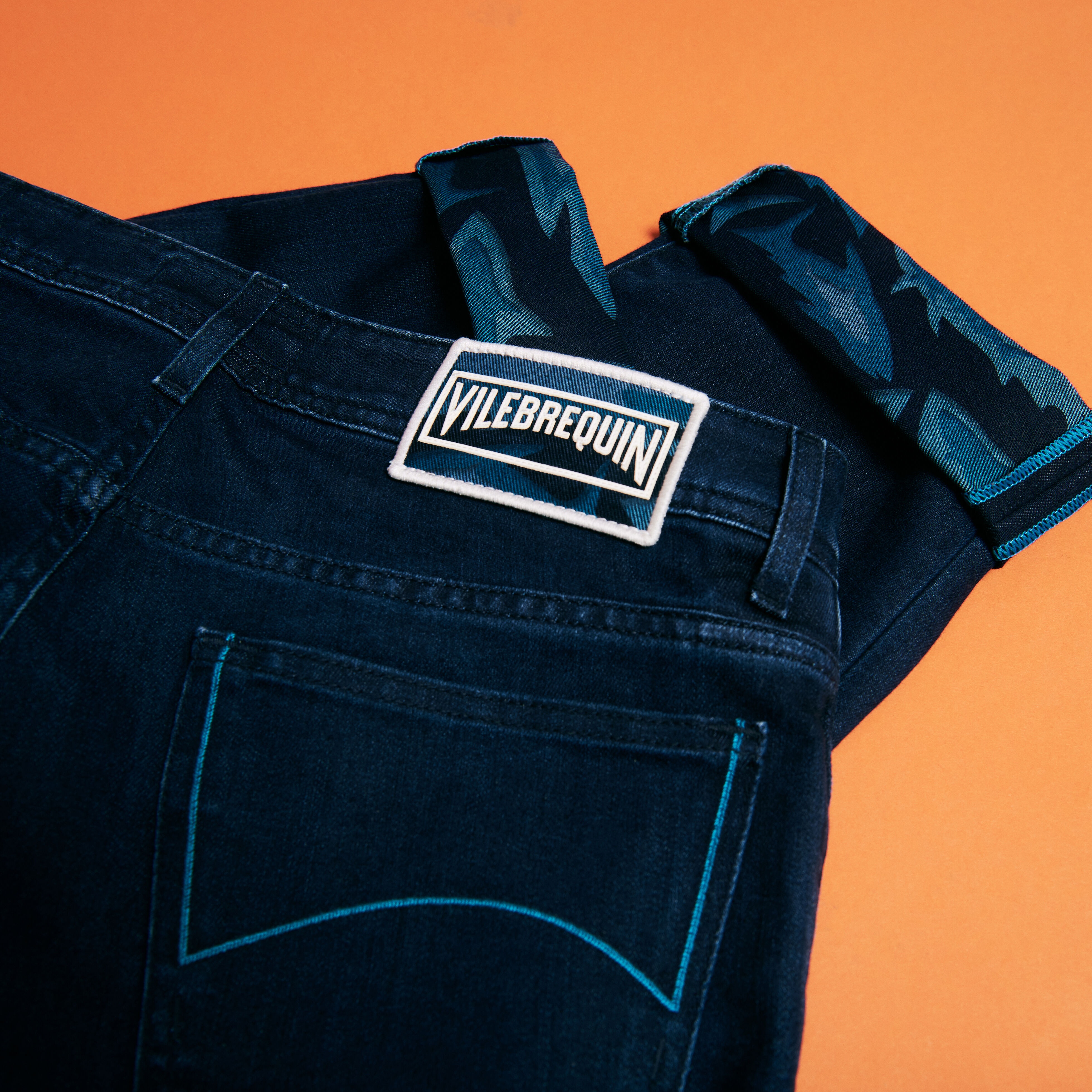 Men 5-Pockets Jeans Requins 3D - 5