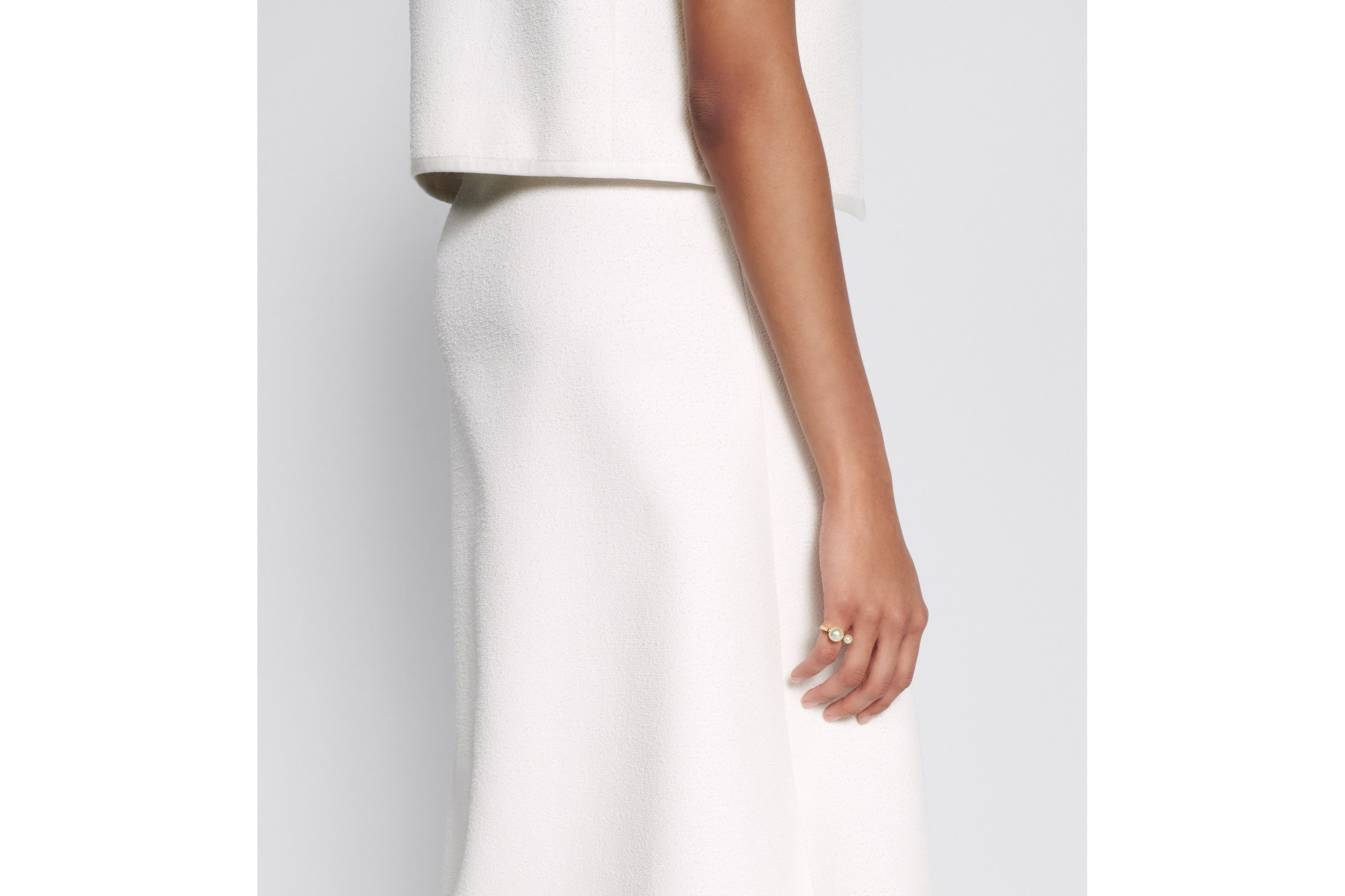 Flared Mid-Length Skirt - 8