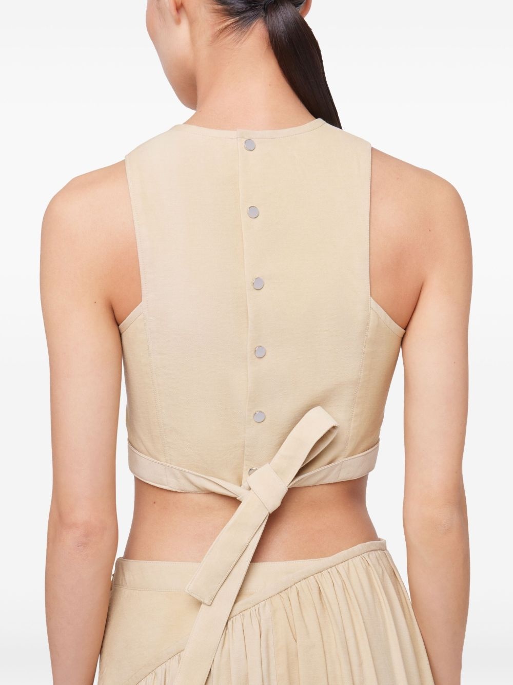 sleeveless crop top - 5