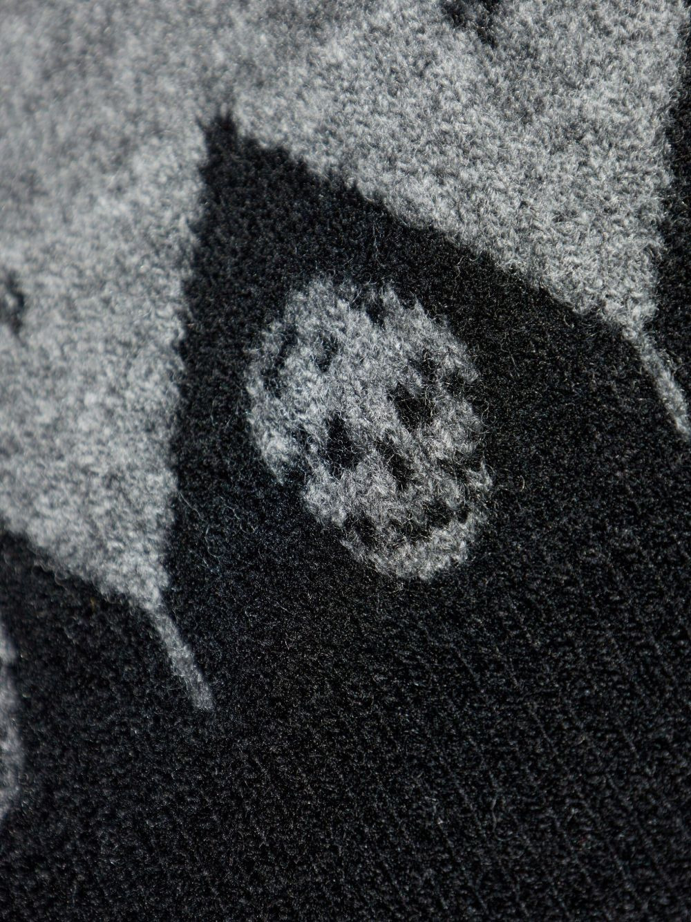 skull-motif wool sweater - 5