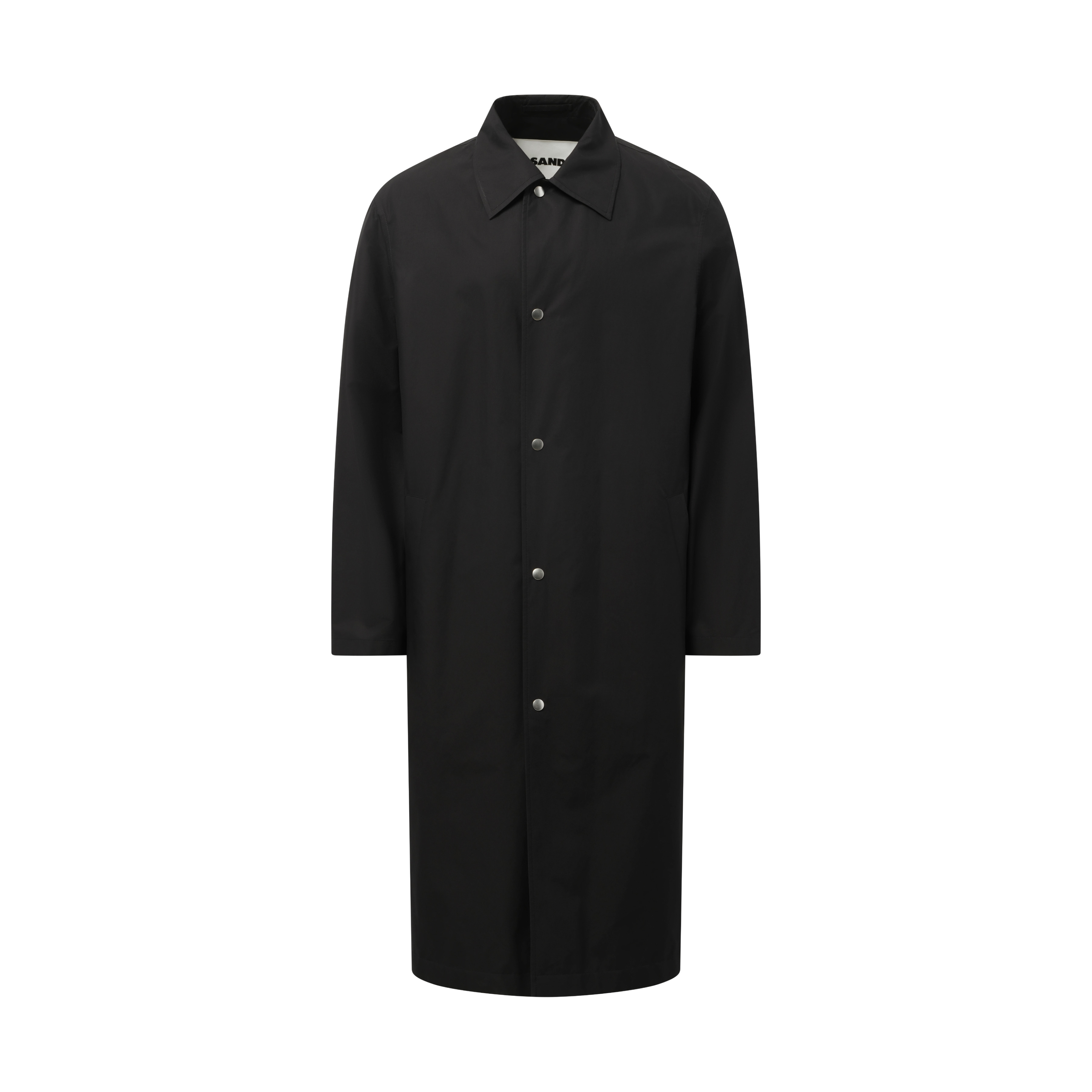 Jil Sander Logo Parka in Black - 2