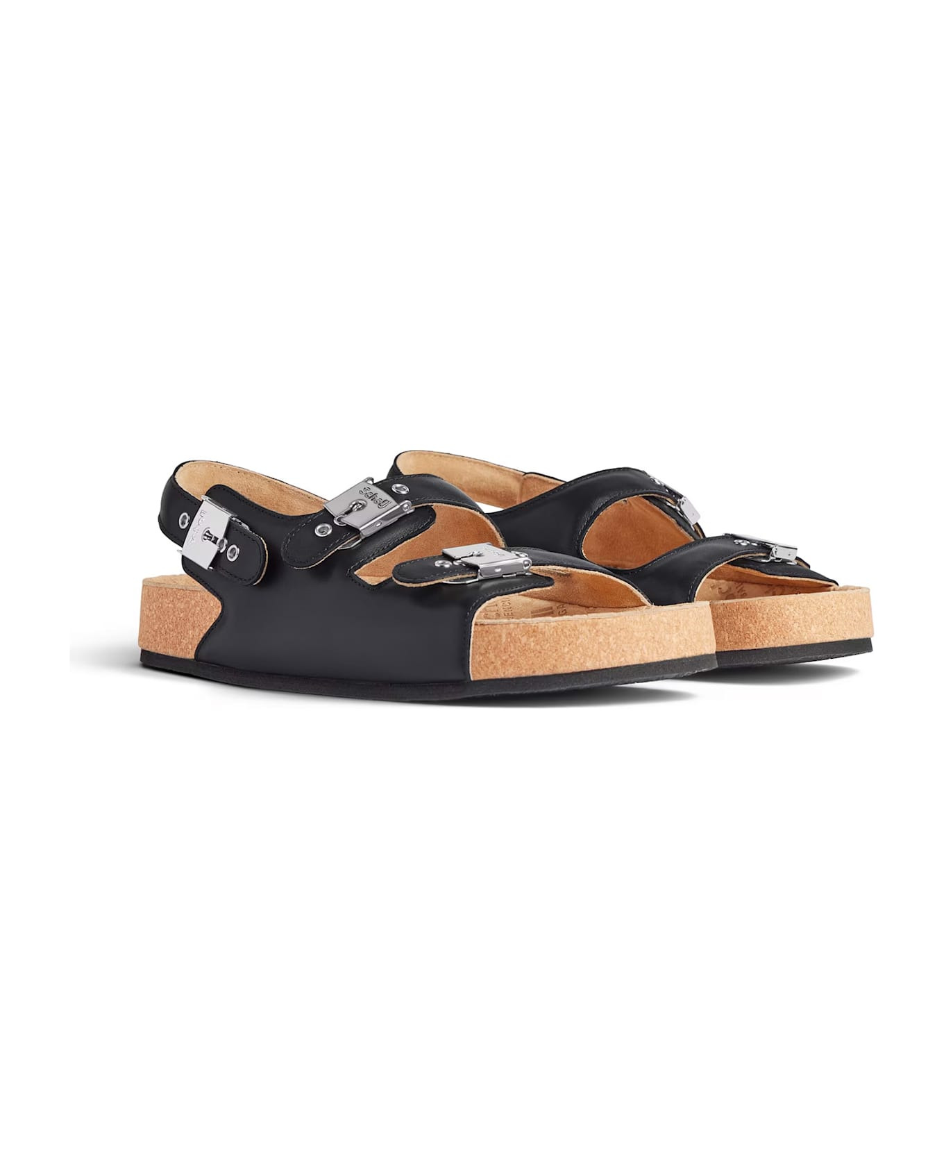 Balenciaga Sandals Black - 2