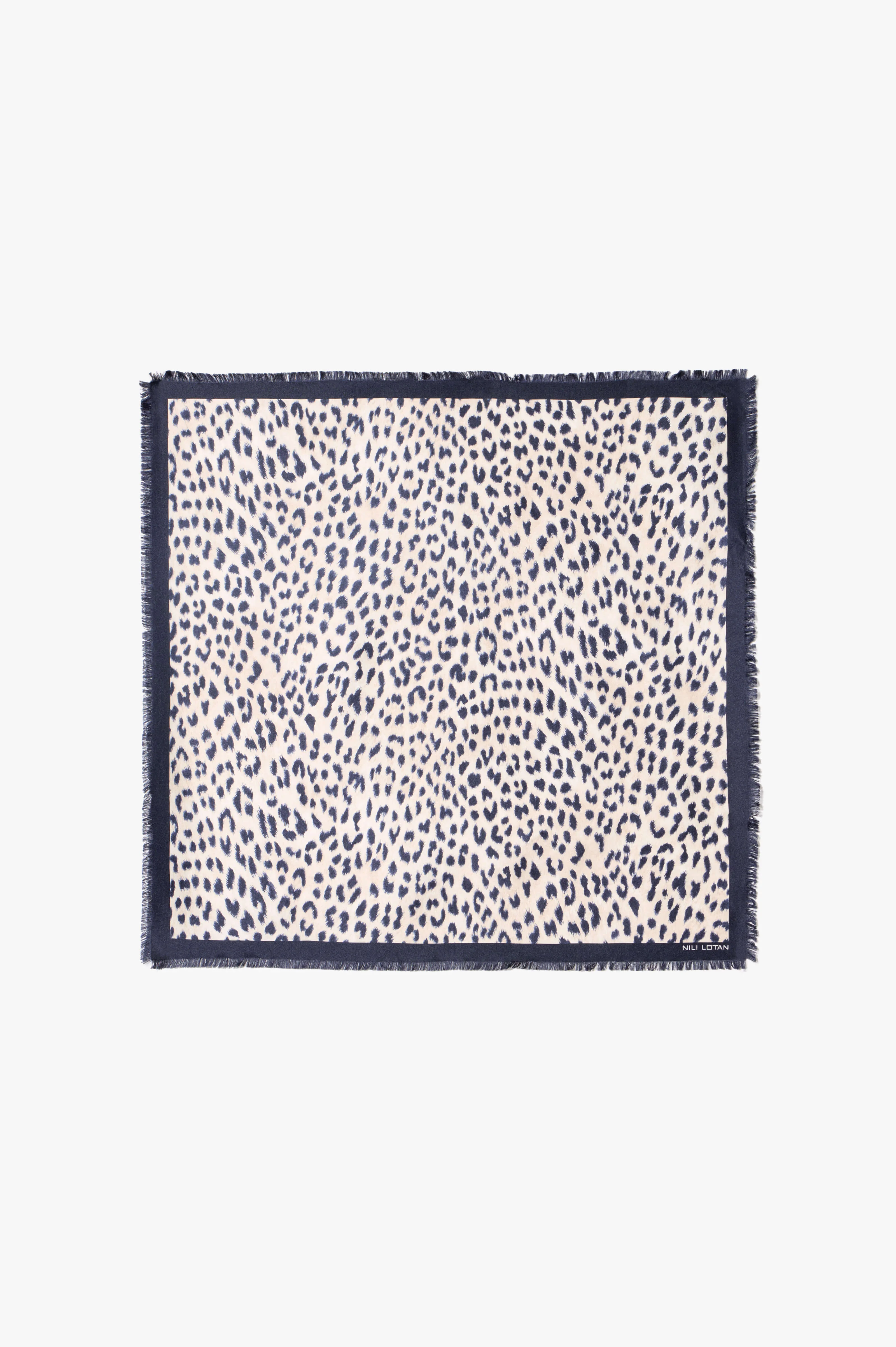 SAVANNA SILK TWILL SCARF - 1
