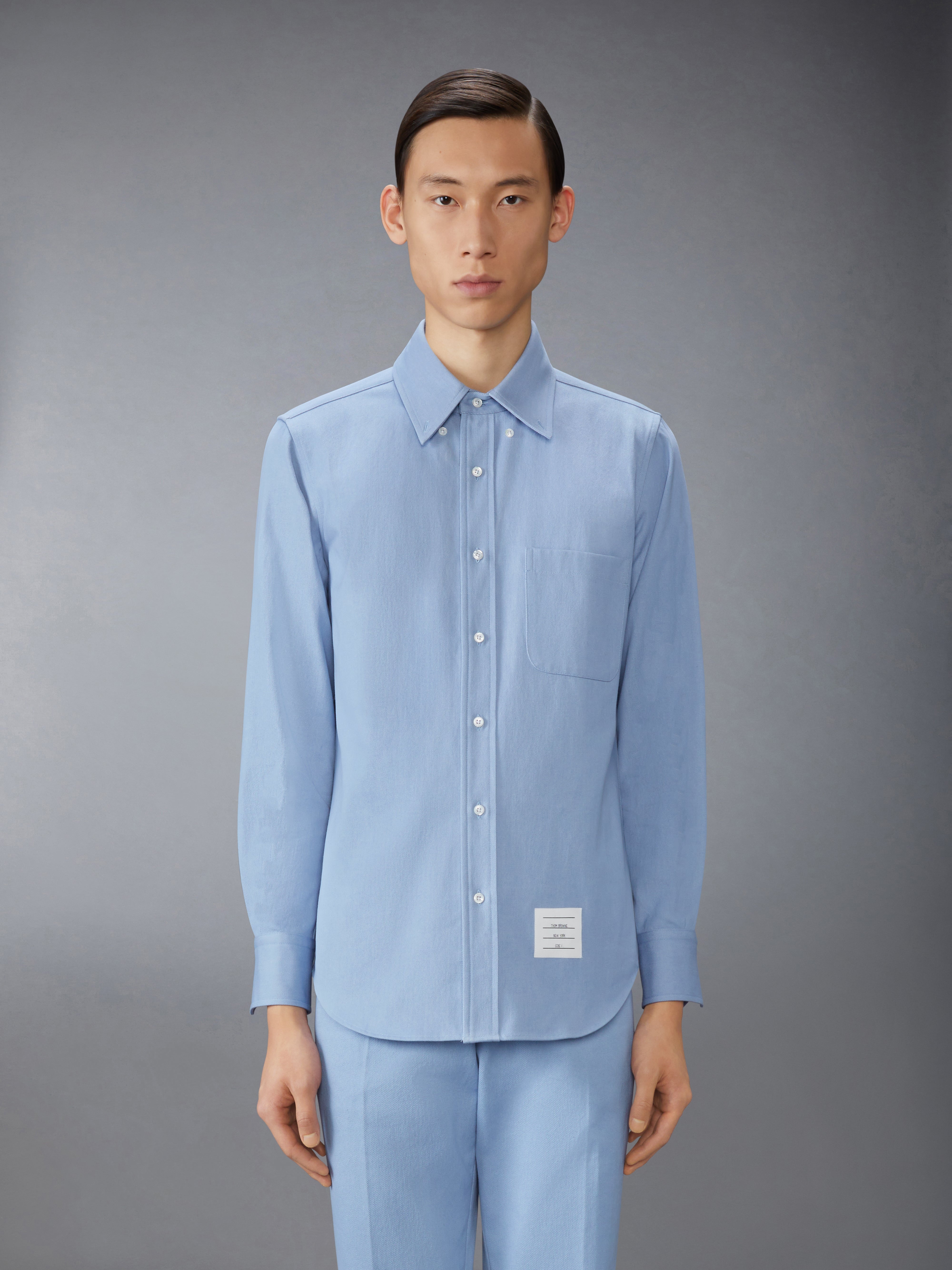 DENIM STRAIGHT FIT SHIRT - 2