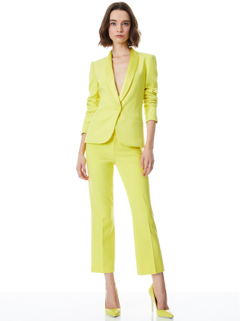 PEPPER SHAWL COLLAR FITTED BLAZER 4