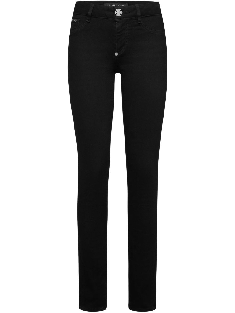 logo-patch jeggings - 1