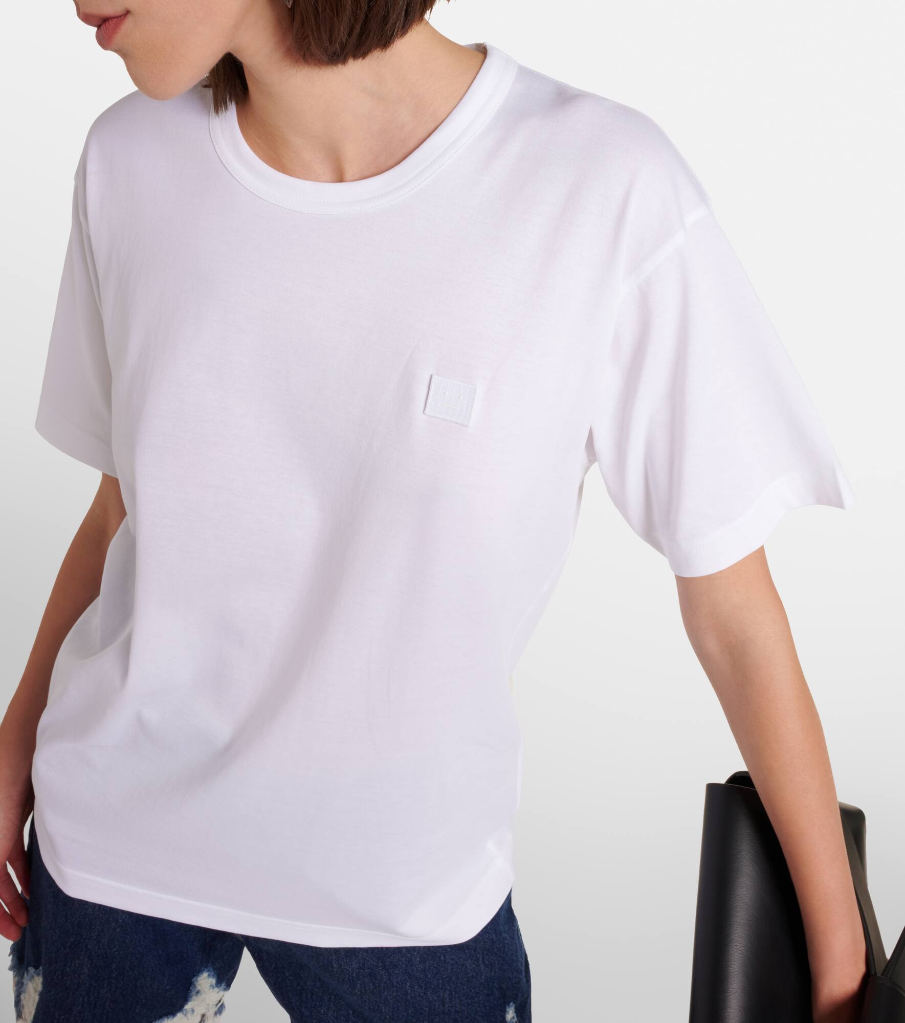 Face cotton-jersey T-shirt - 5