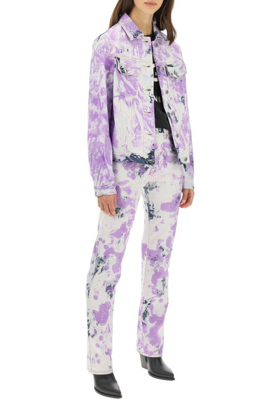 MSGM DENIM JACKET TIE DYE outlook