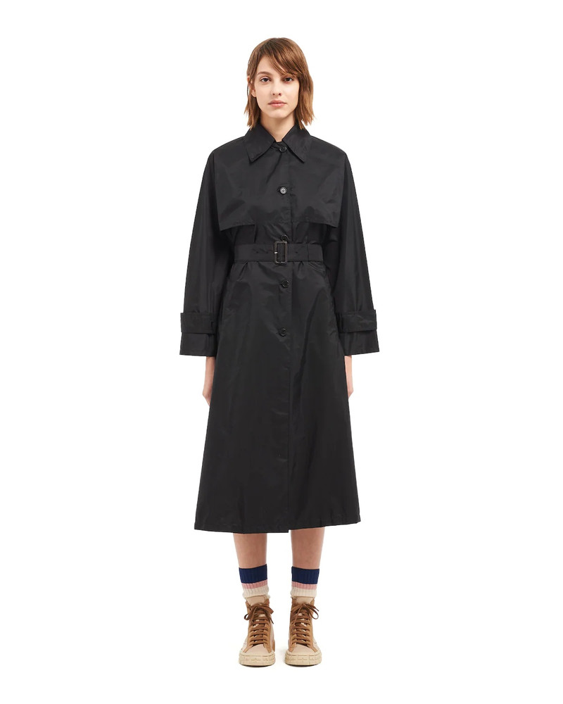 Prada Lightweight Nylon trench coat outlook