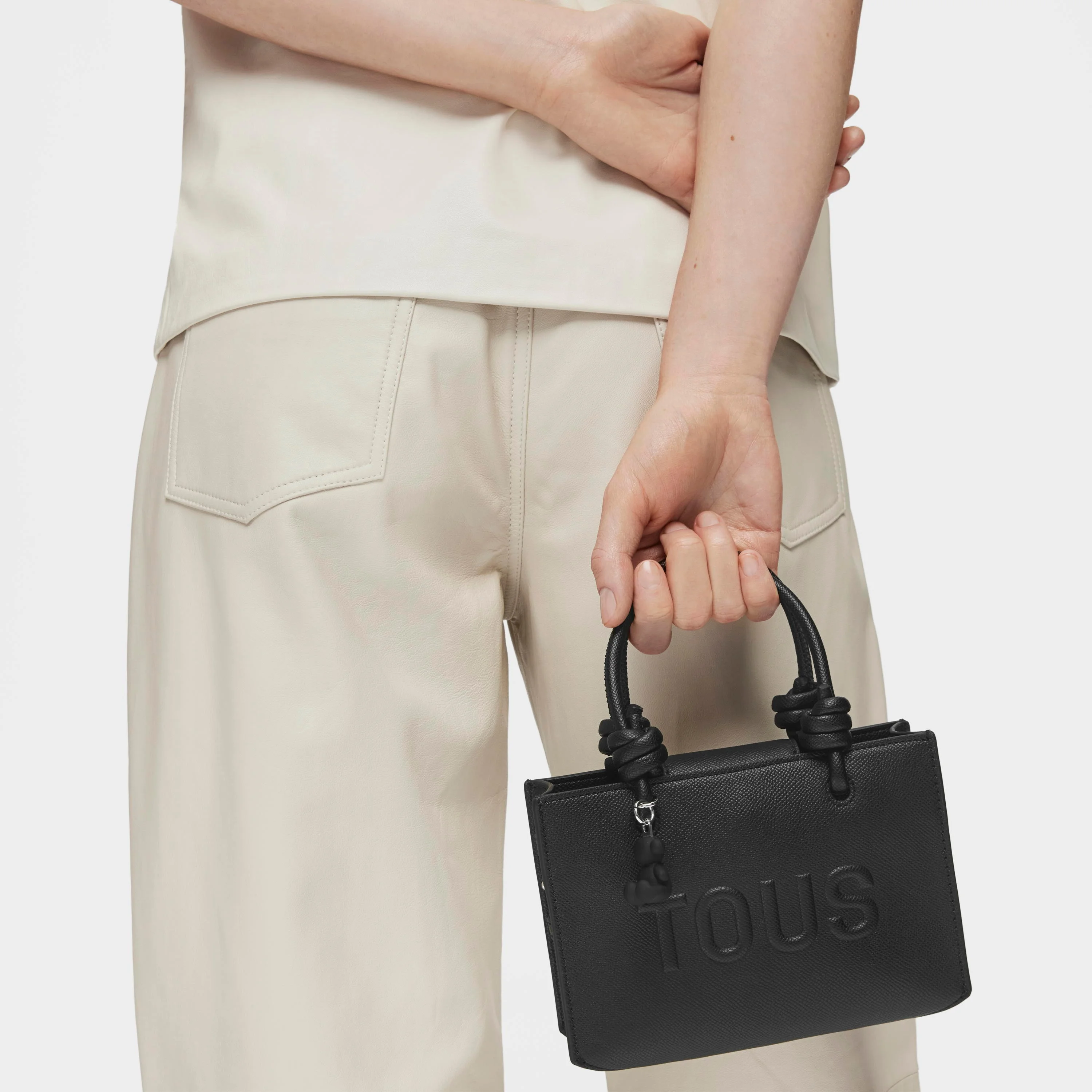 Black horizontal Minibag TOUS La Rue New - 1