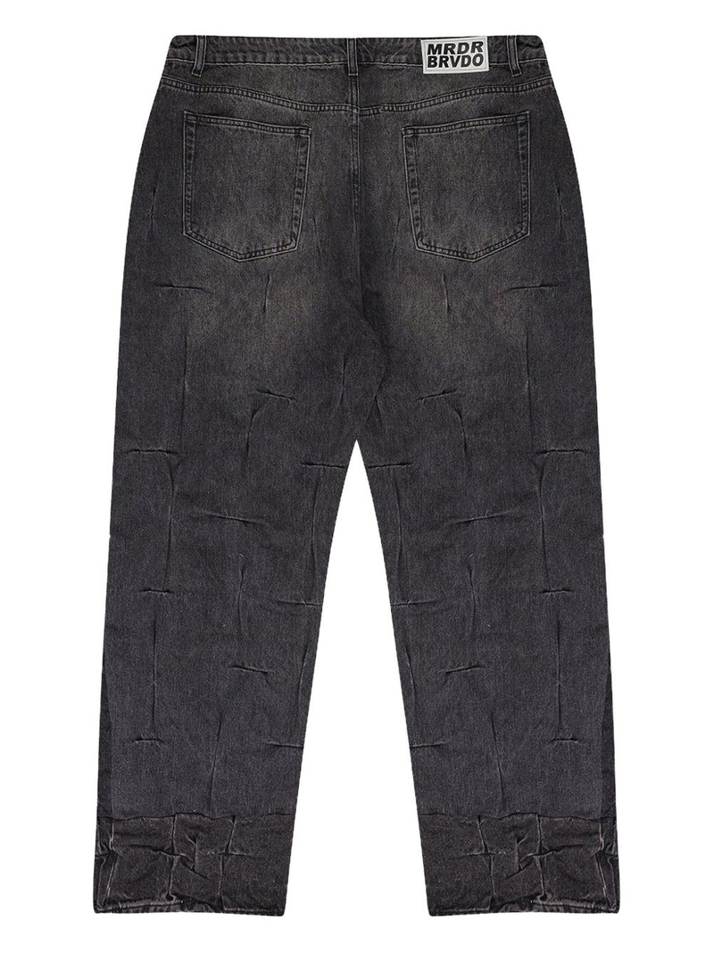 WHO DECIDES WAR gathered straight jeans outlook